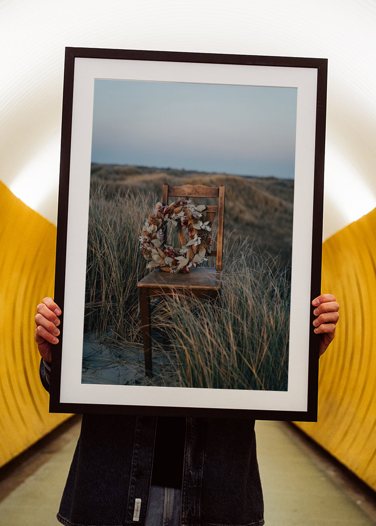 Chair in the dunes