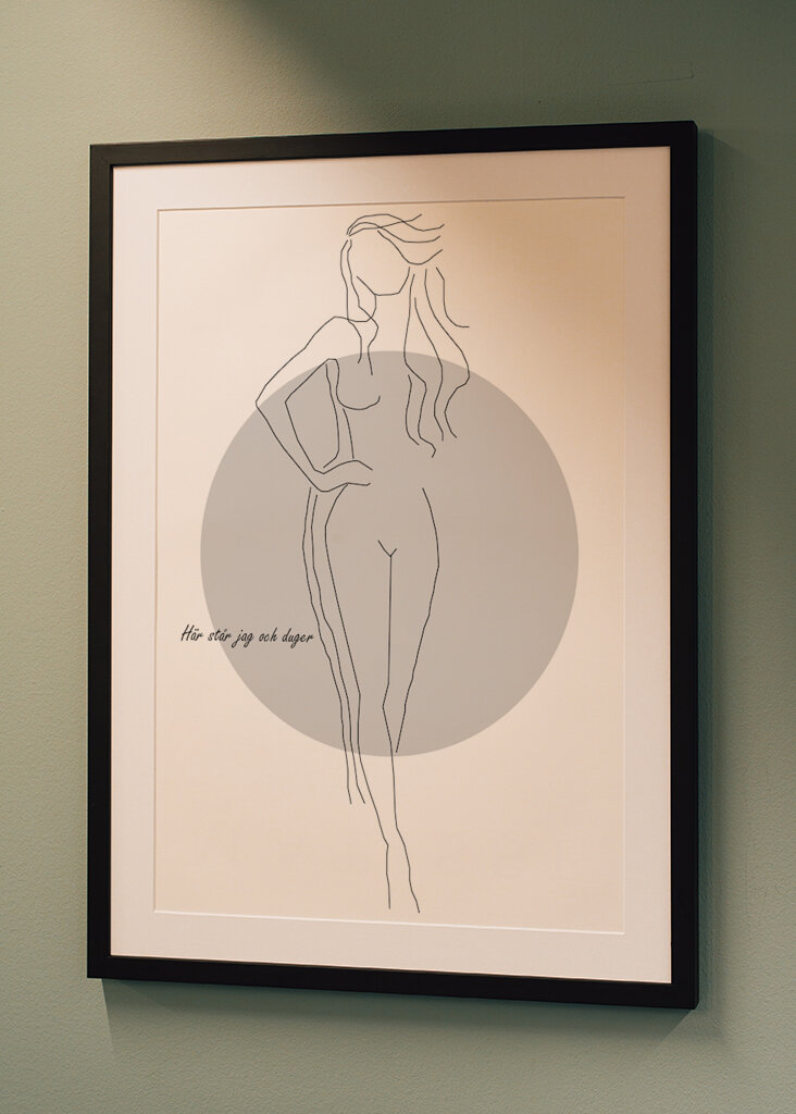 Hier ben ik, goed genoeg.