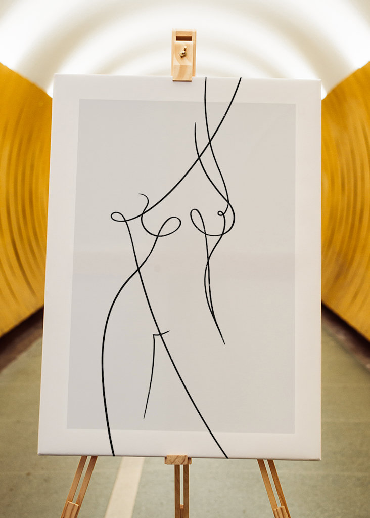 Nude Line Art