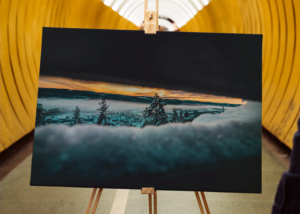 Solopgang fra Öjeberget 2