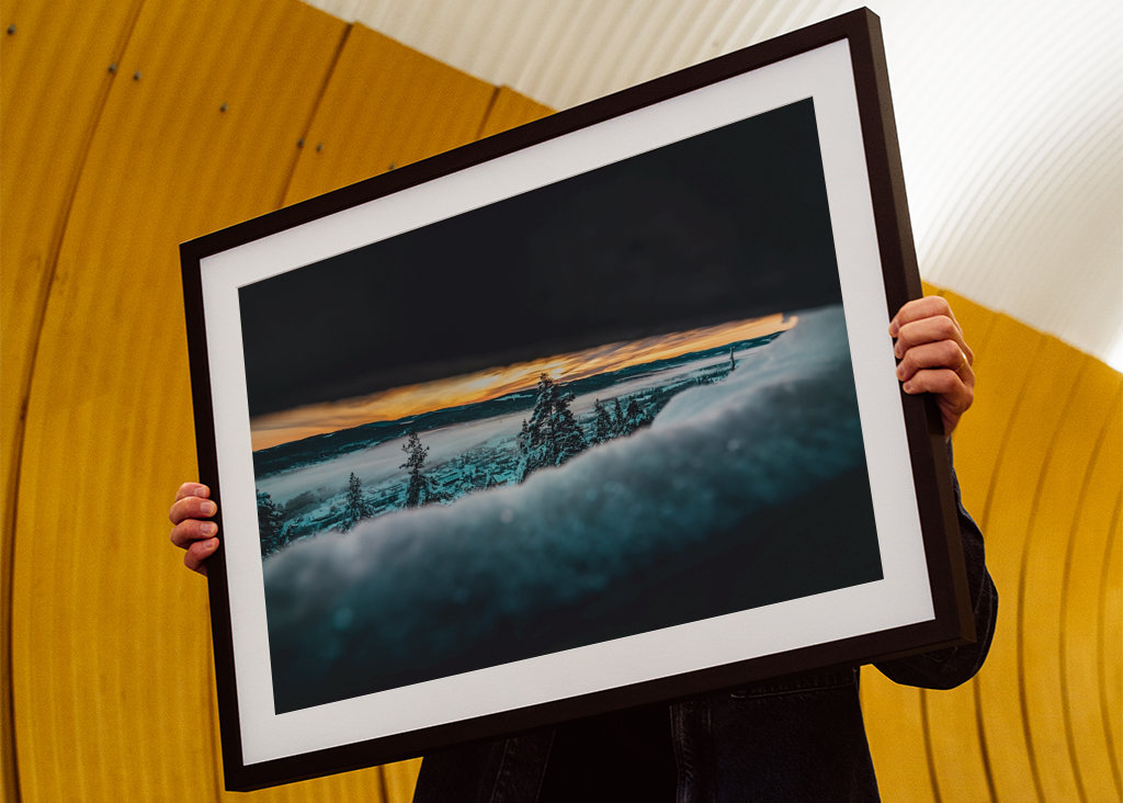 Solopgang fra Öjeberget 2