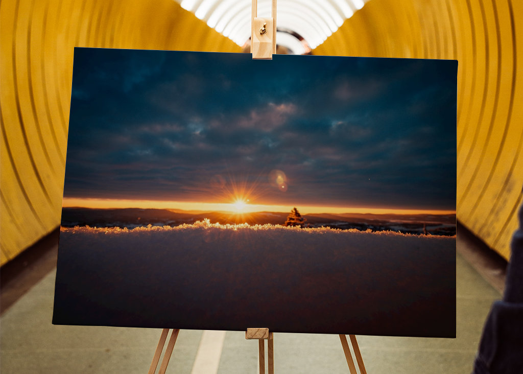 Solopgang fra Öjeberget 3