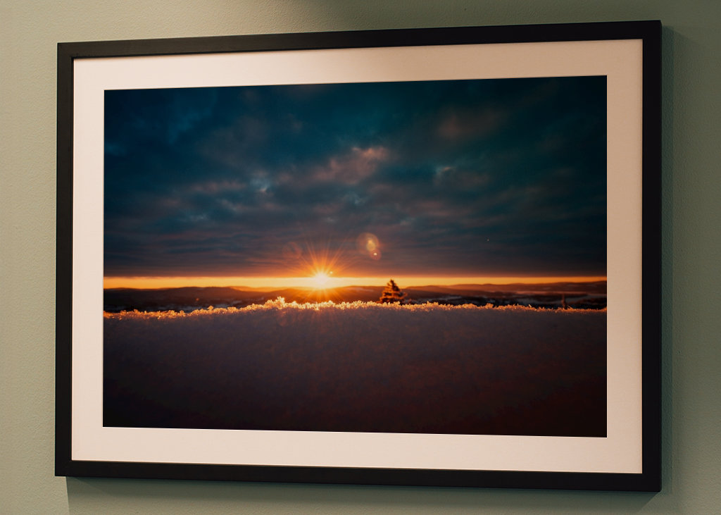 Solopgang fra Öjeberget 3