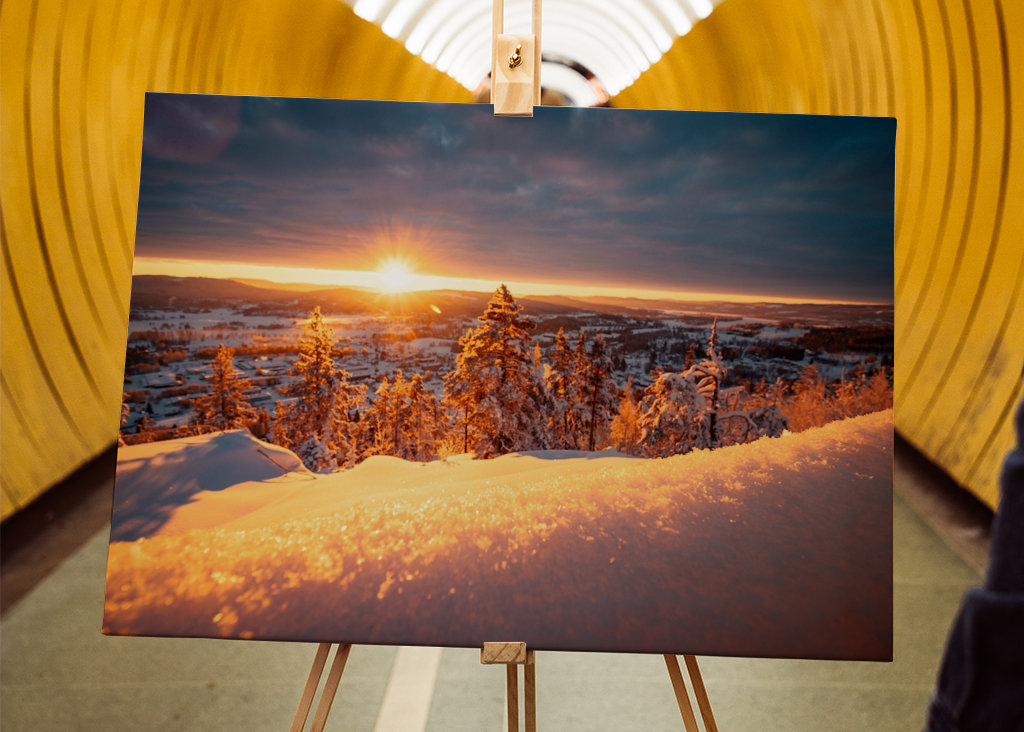 Solopgang fra Öjeberget 4