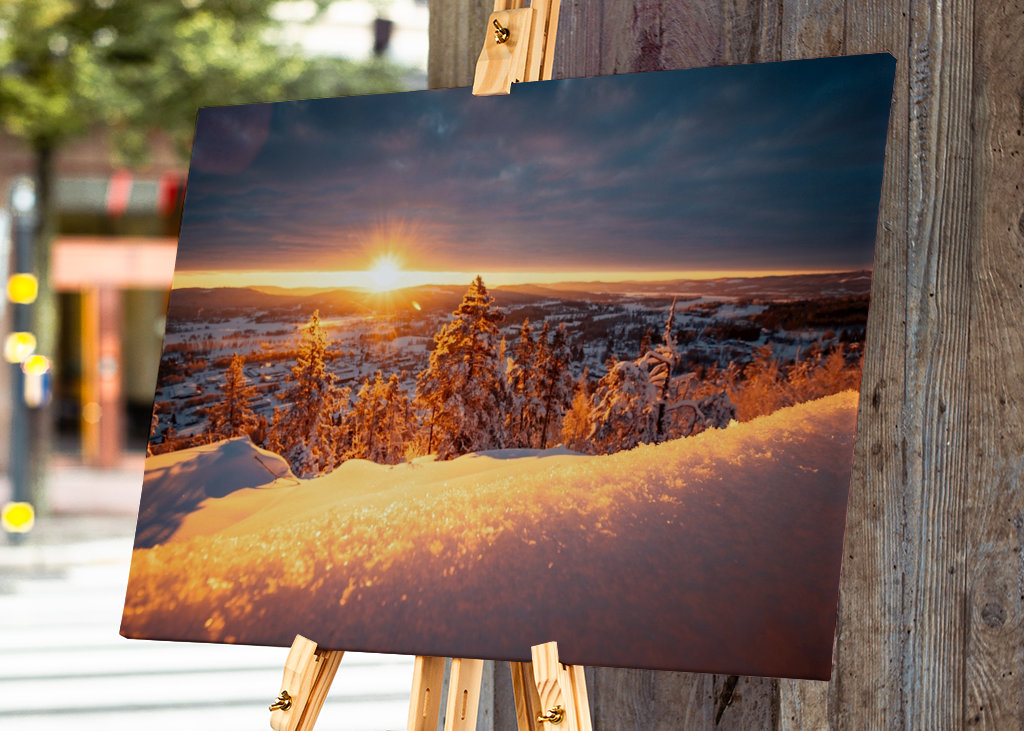 Solopgang fra Öjeberget 4