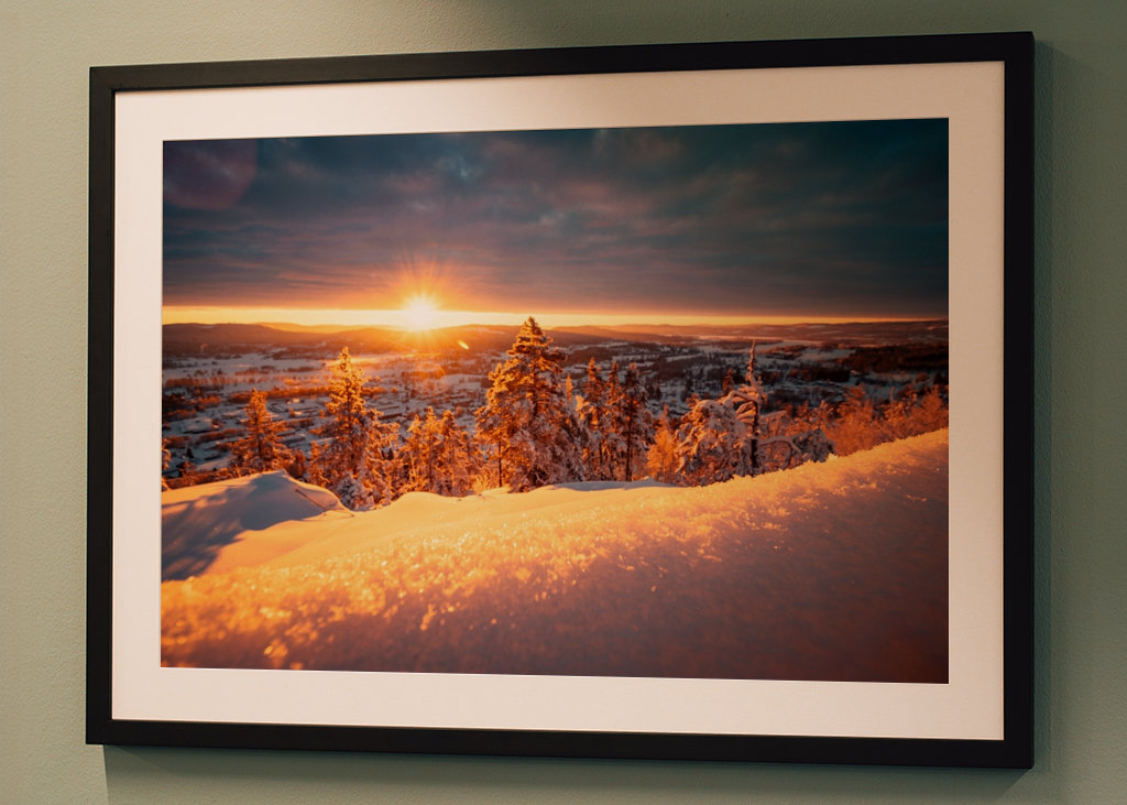 Solopgang fra Öjeberget 4