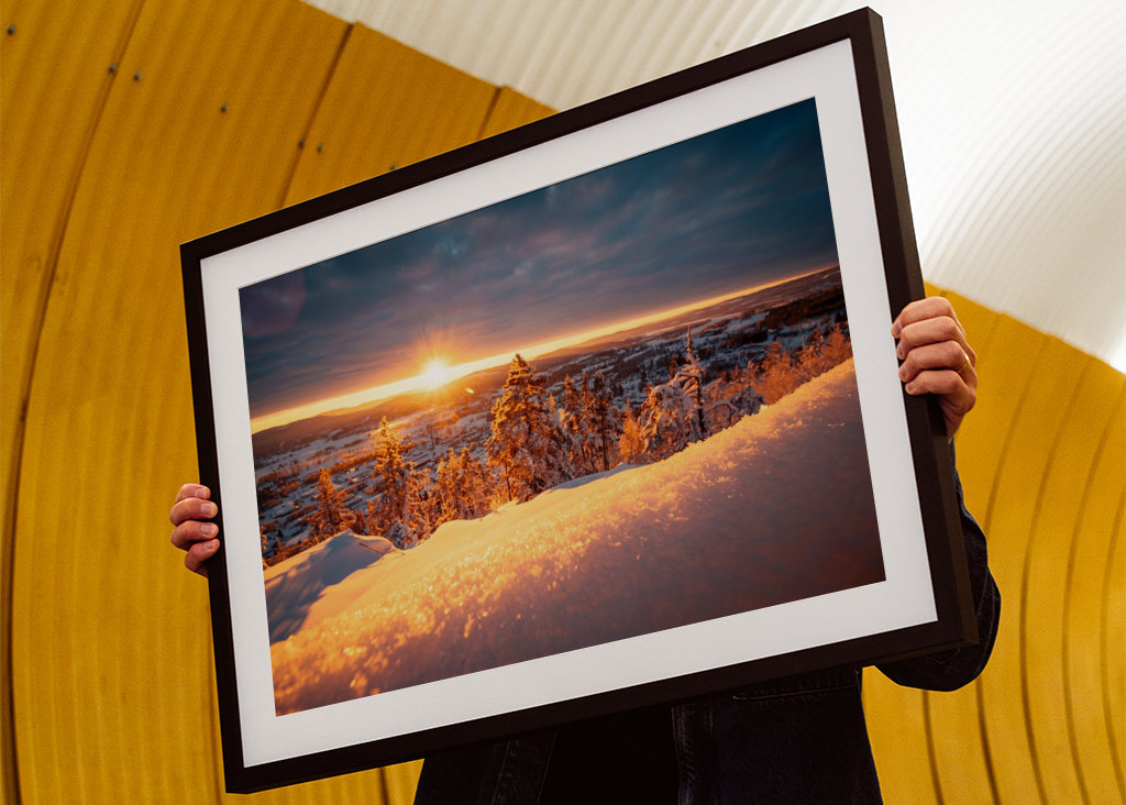 Solopgang fra Öjeberget 4