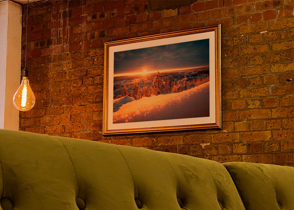 Solopgang fra Öjeberget 4