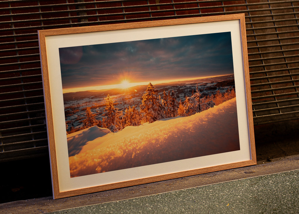 Solopgang fra Öjeberget 4