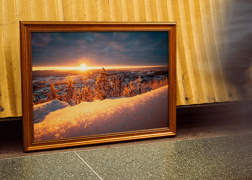 Solopgang fra Öjeberget 4