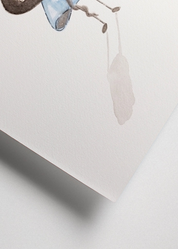 Umarme dein Monster (blau)