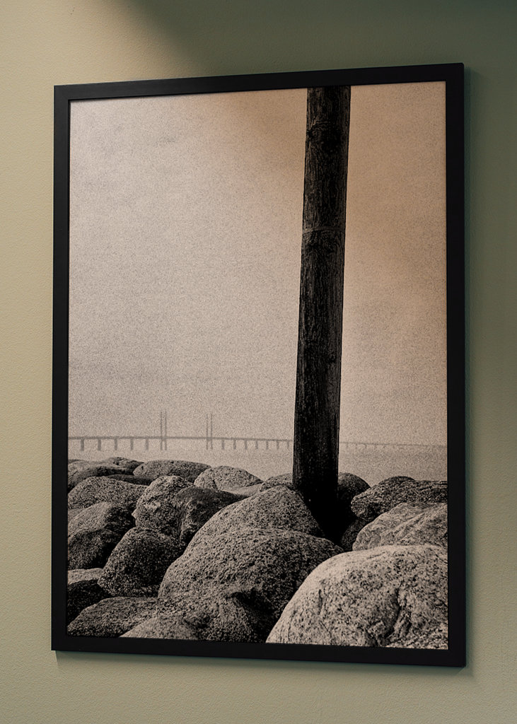 Øresundsbroen i tåge