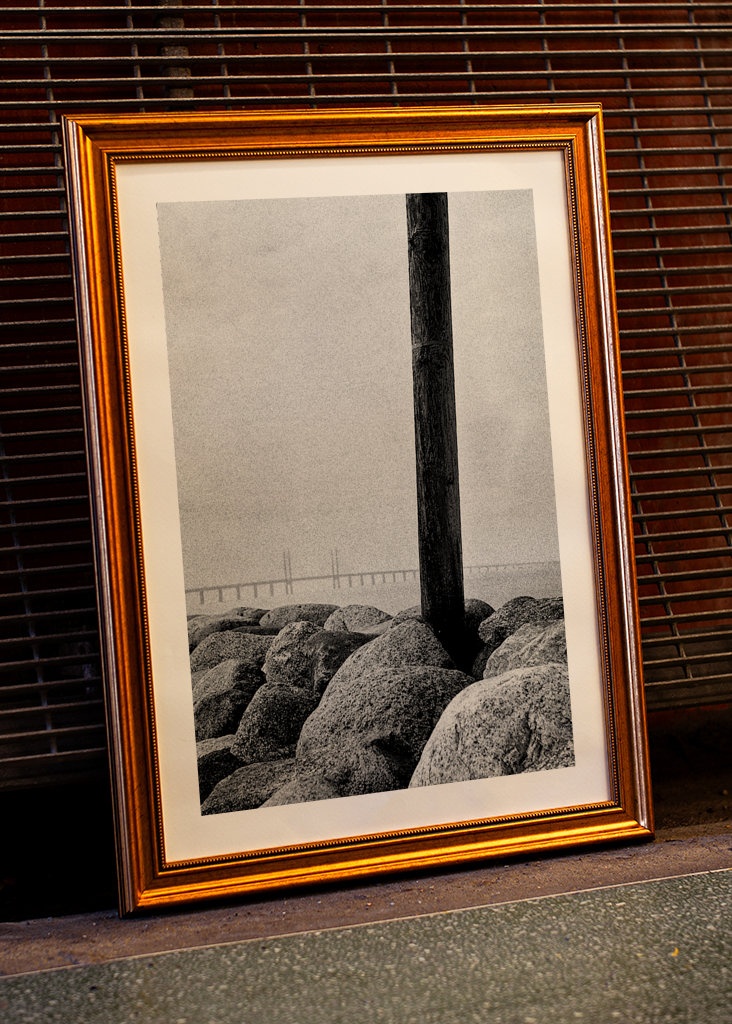 Øresundsbroen i tåge