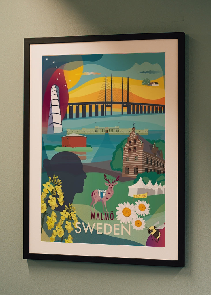 Kaupunkijuliste Malmö