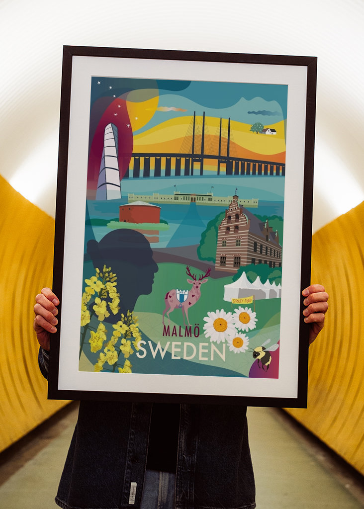 Kaupunkijuliste Malmö