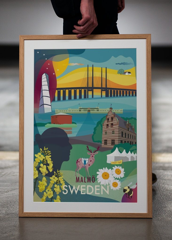 Kaupunkijuliste Malmö