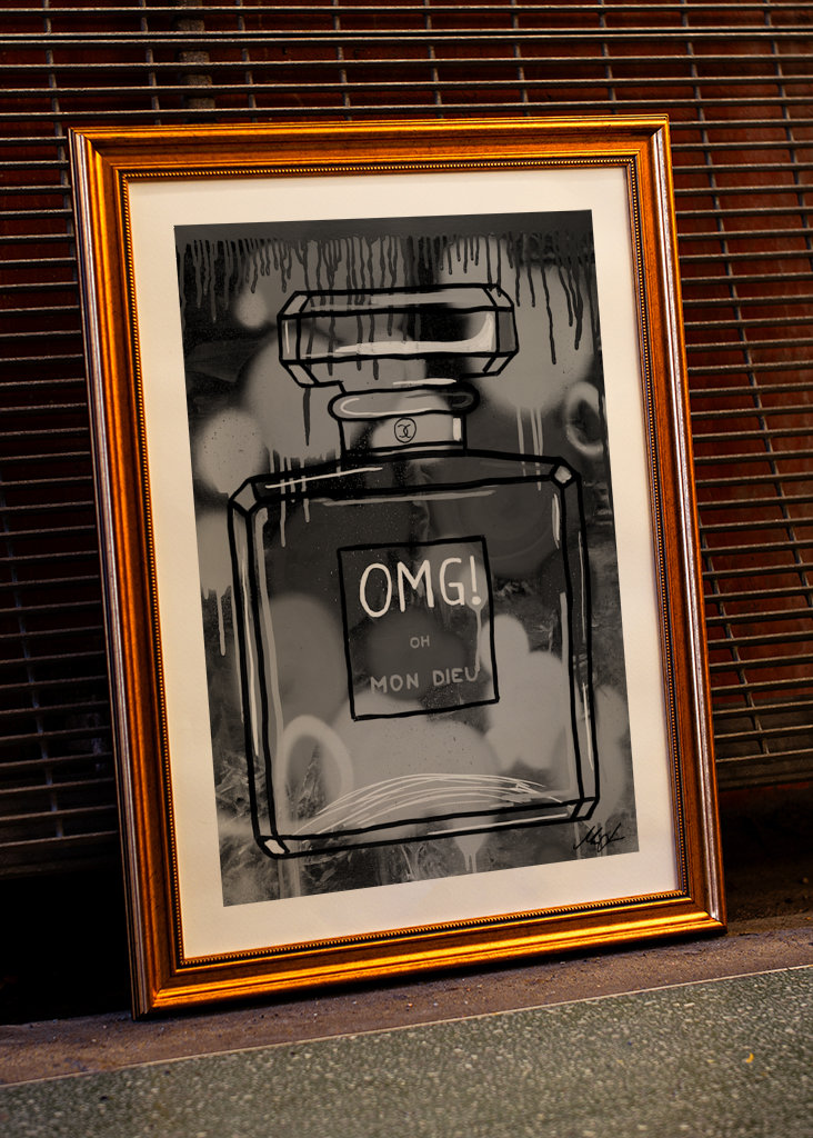 OMG! Oh mon dieu (BW)