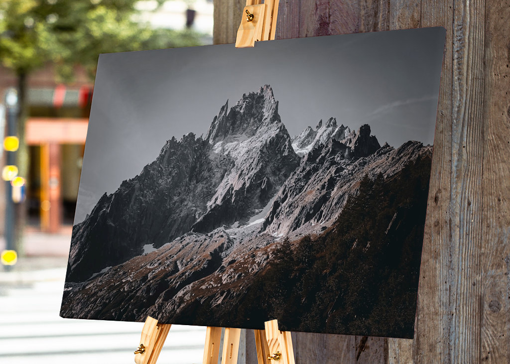 Berge in den französischen Alpen