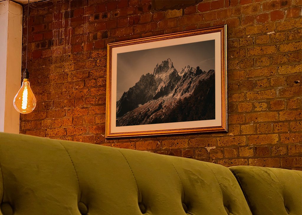 Berge in den französischen Alpen