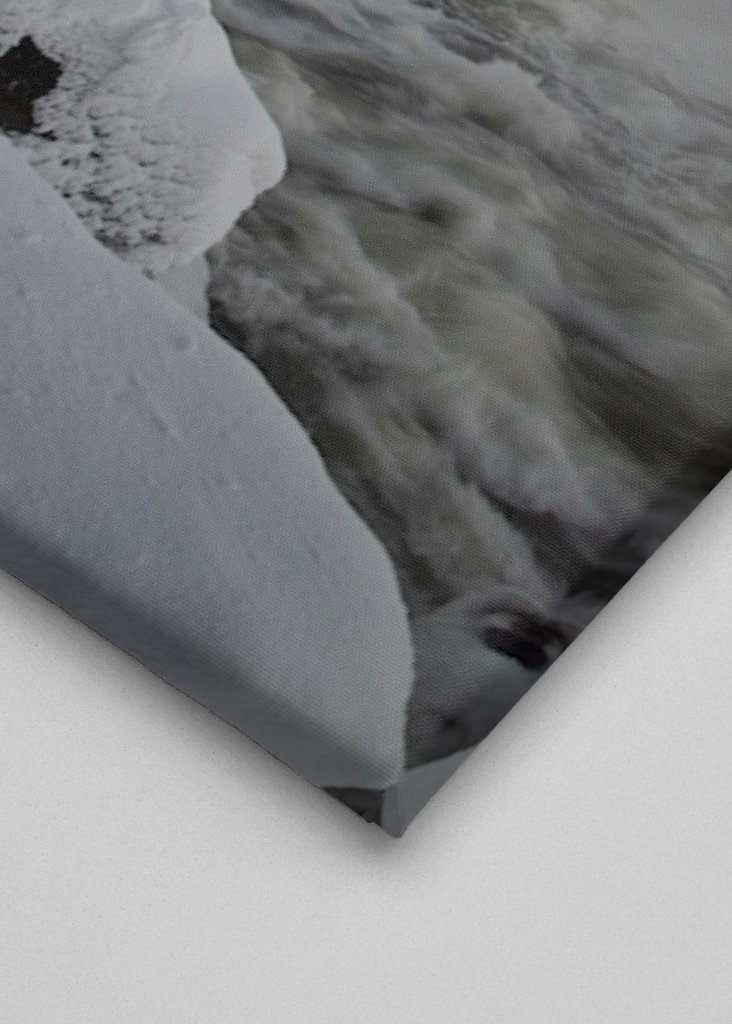 Storforsen during winter