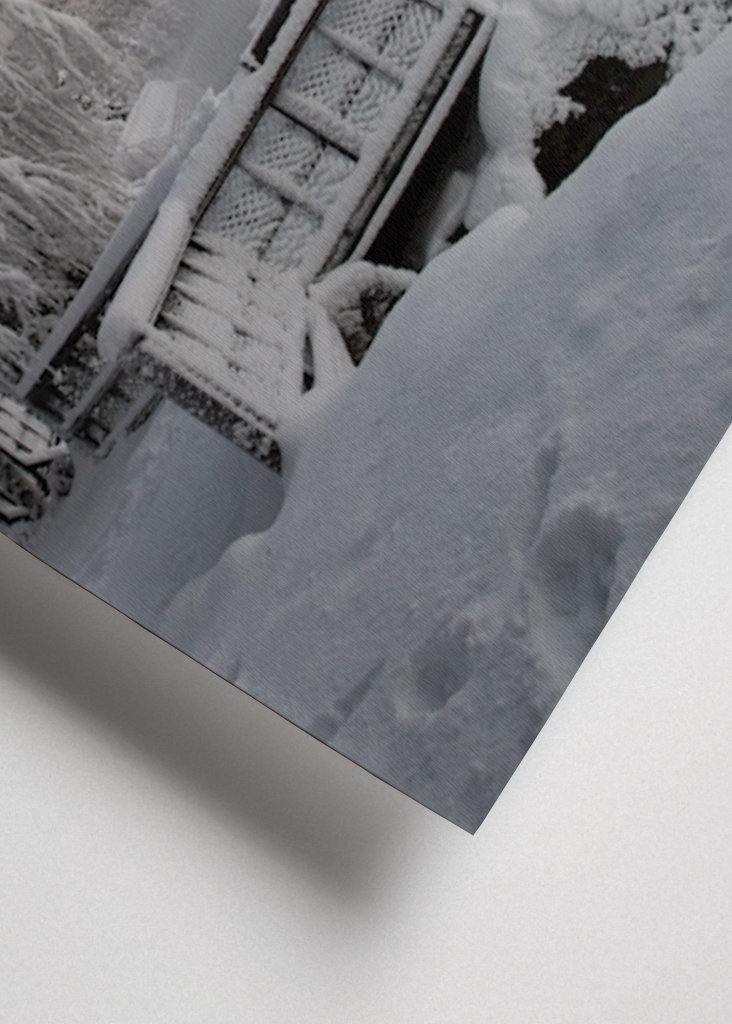 Storforsen during winter