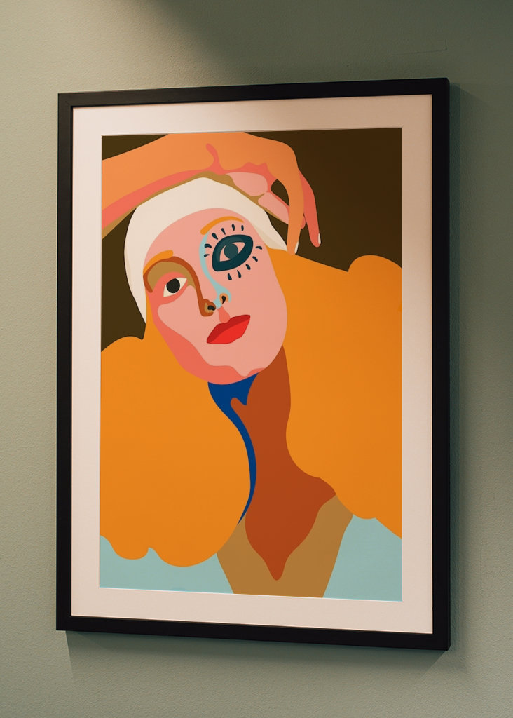 Žena s okem II - intenzivní