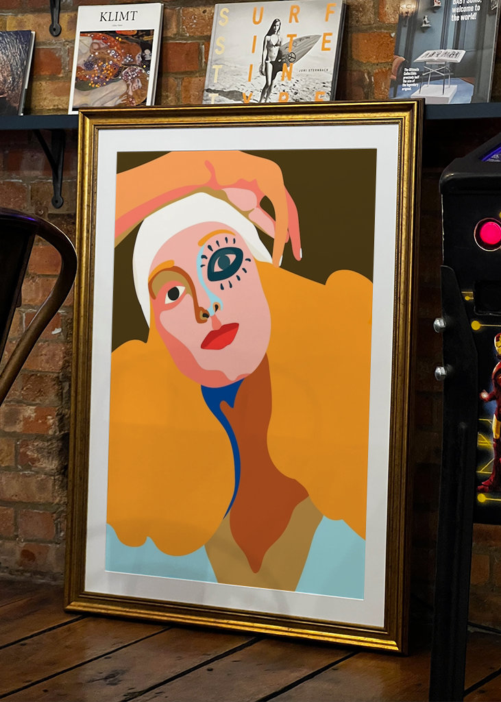 Žena s okem II - intenzivní