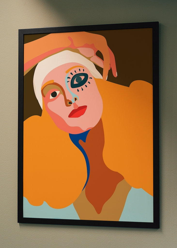 Žena s okem II - intenzivní