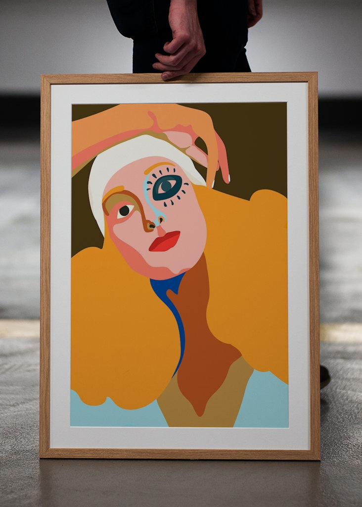 Žena s okem II - intenzivní