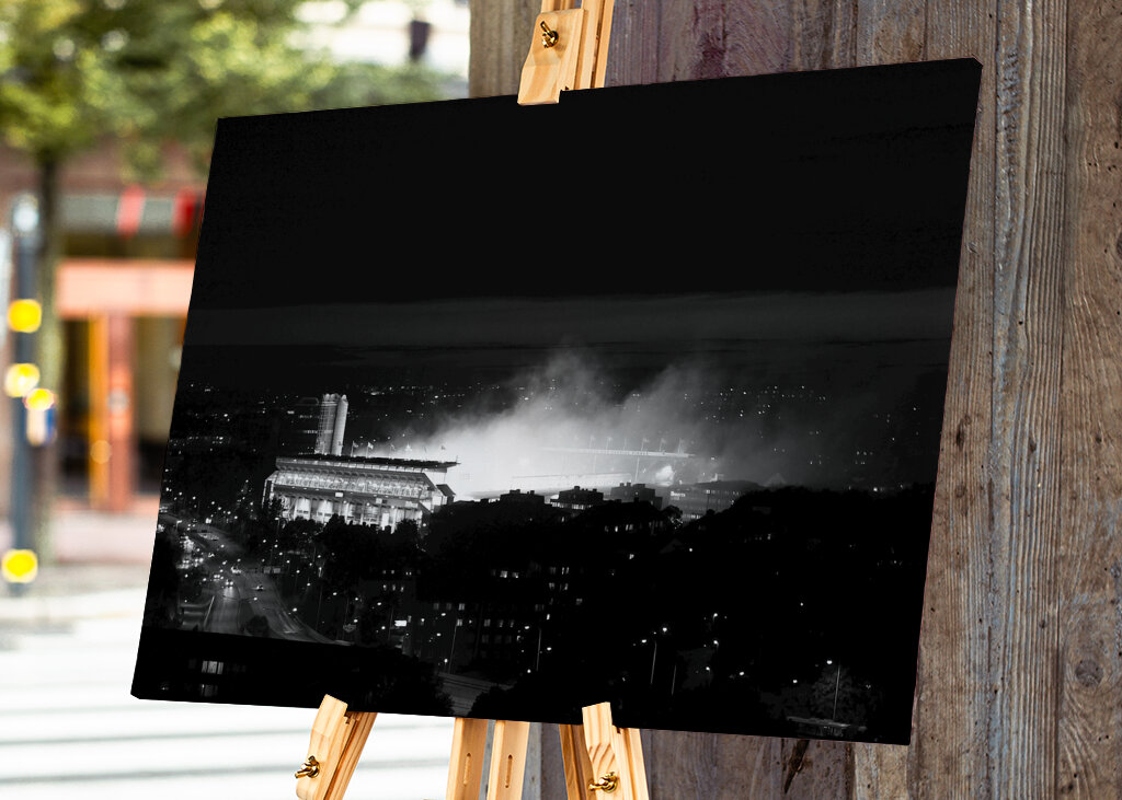 Derby, Råsunda - Svartvit