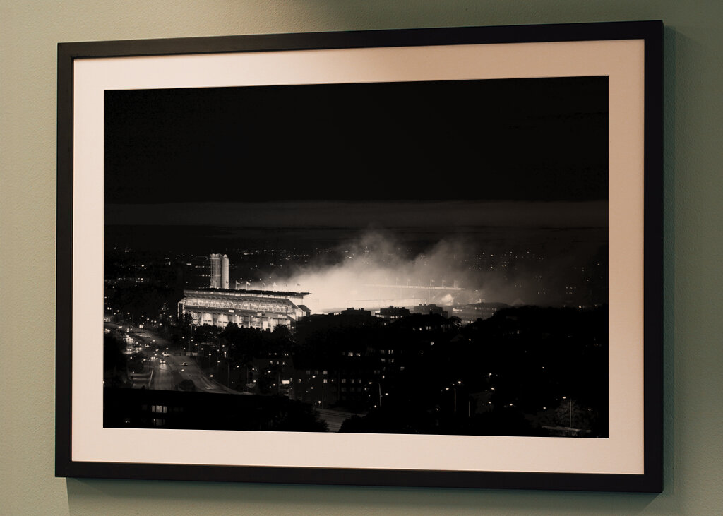 Derby, Råsunda - Svartvit