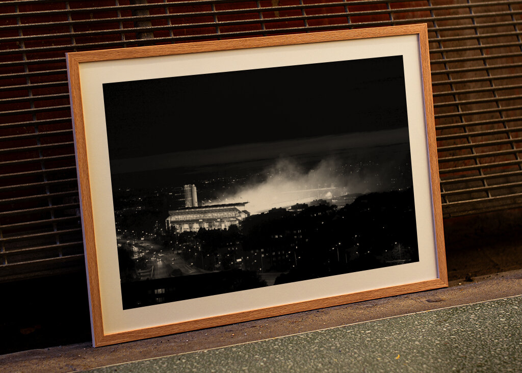 Derby, Råsunda - Svartvit