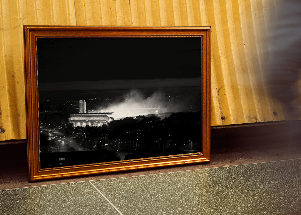 Derby, Råsunda - Svartvit