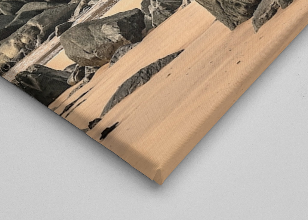 Gouden Kust van Afrika met Keien