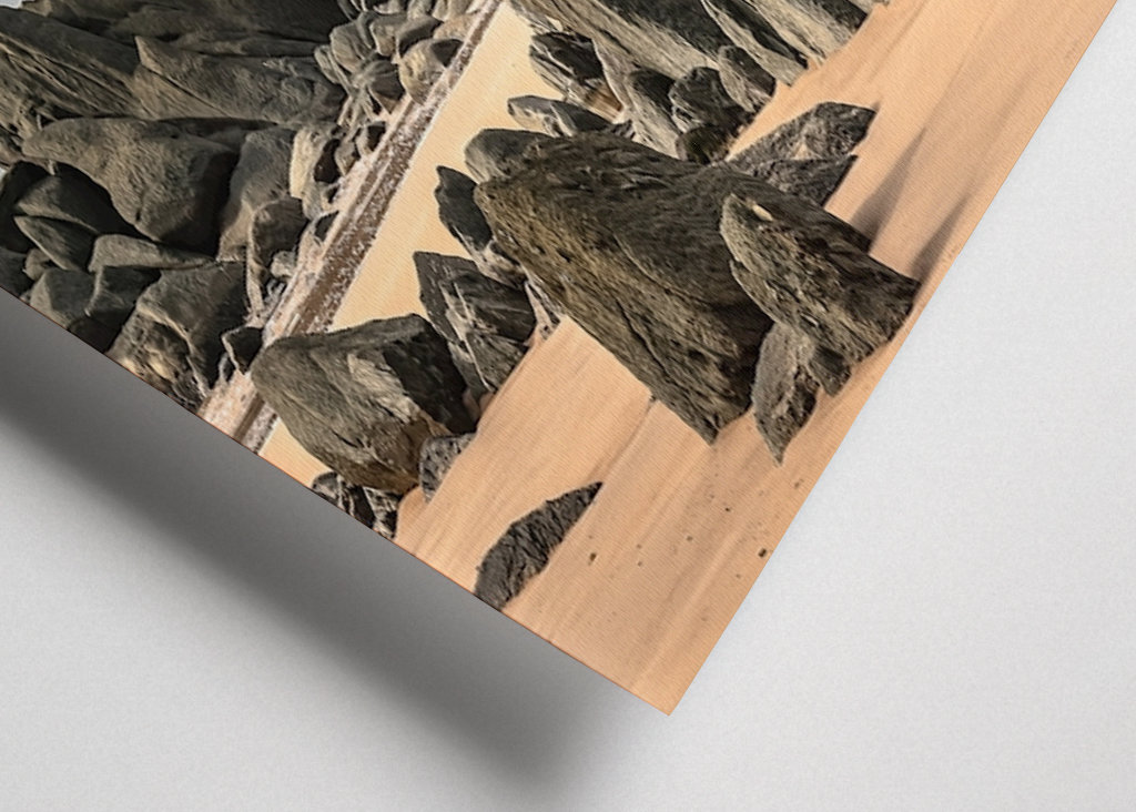 Gouden Kust van Afrika met Keien