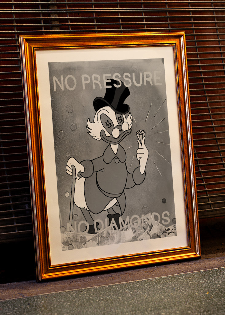 No Pressure No Diamonds (BW)