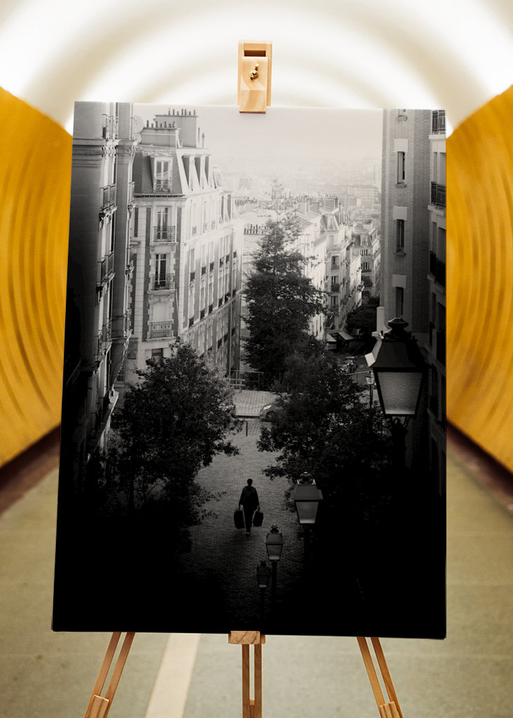 Varhainen aamu Montmartrella