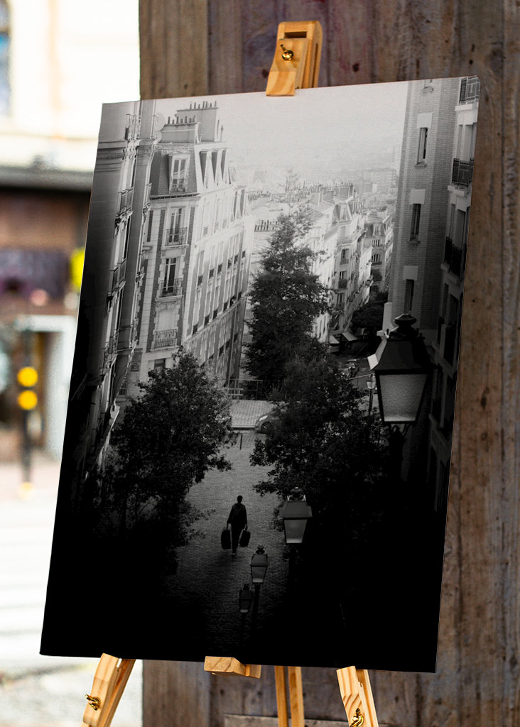 Varhainen aamu Montmartrella