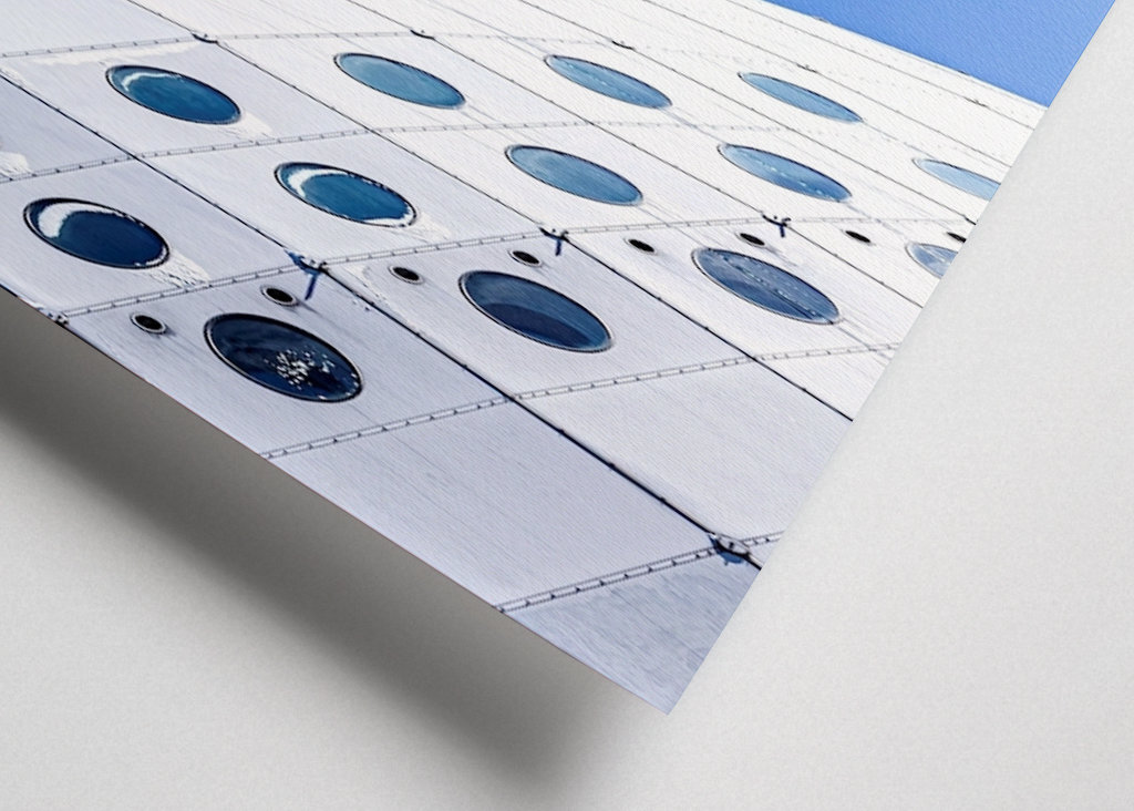 een gigantische golfbal