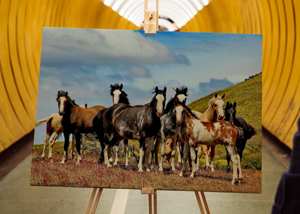 Horses in Patagonia 1