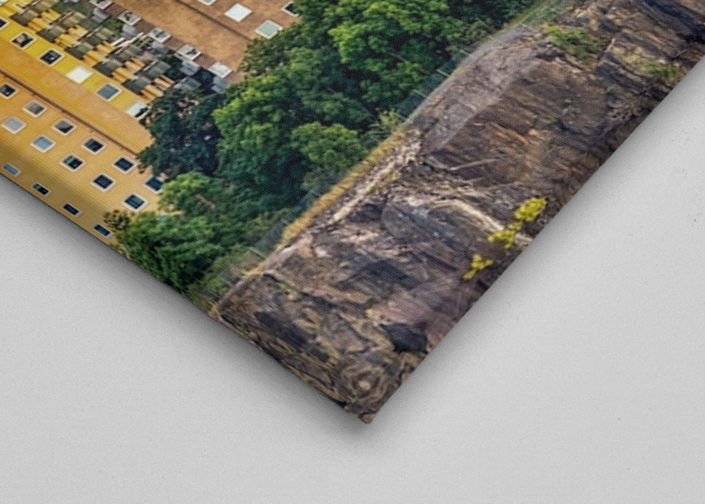 Värikkäät kerrostalot