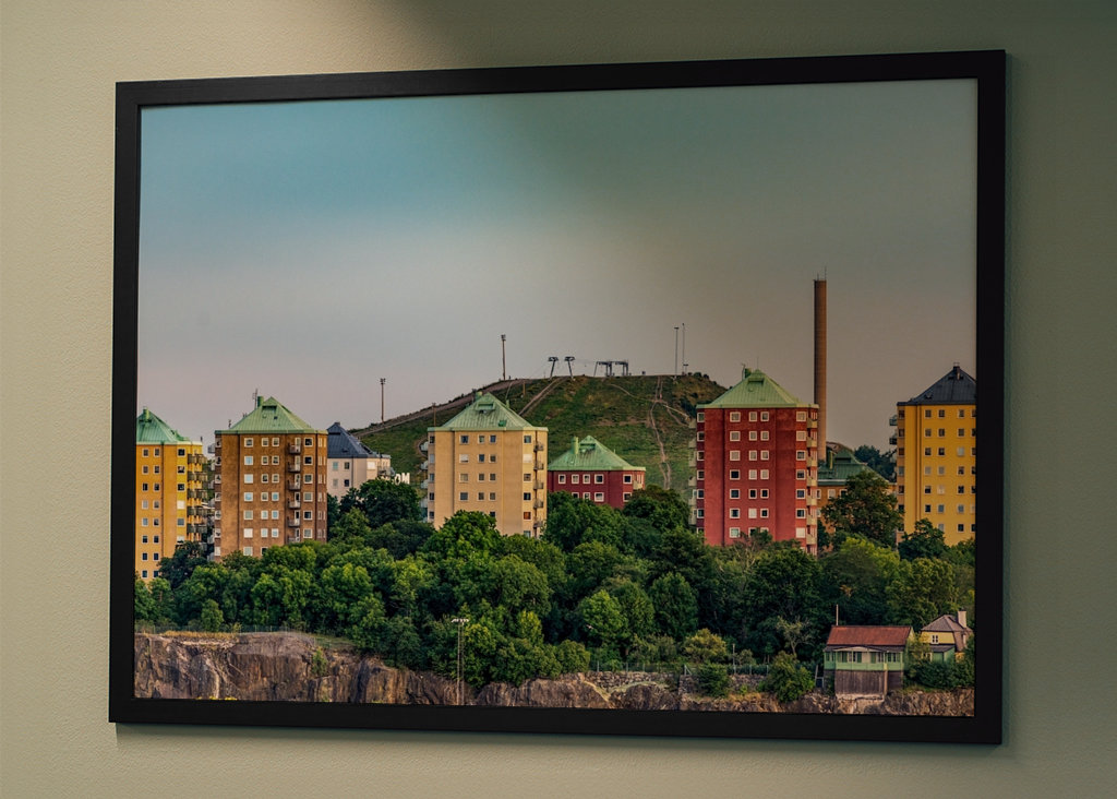 Värikkäät kerrostalot