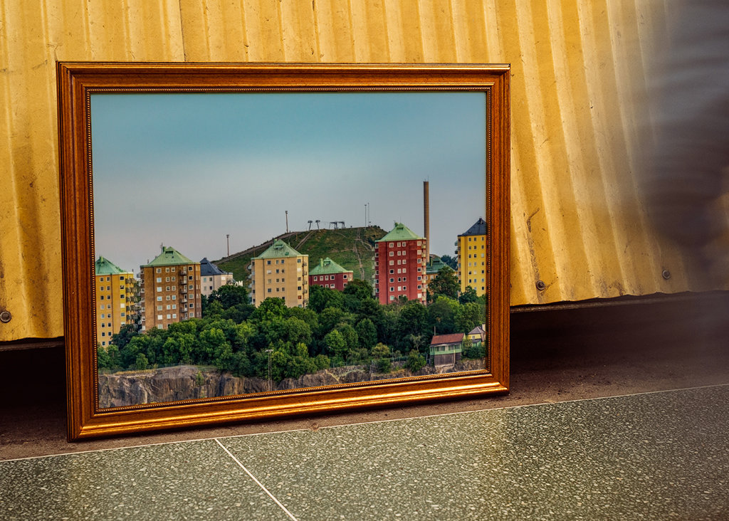 Värikkäät kerrostalot