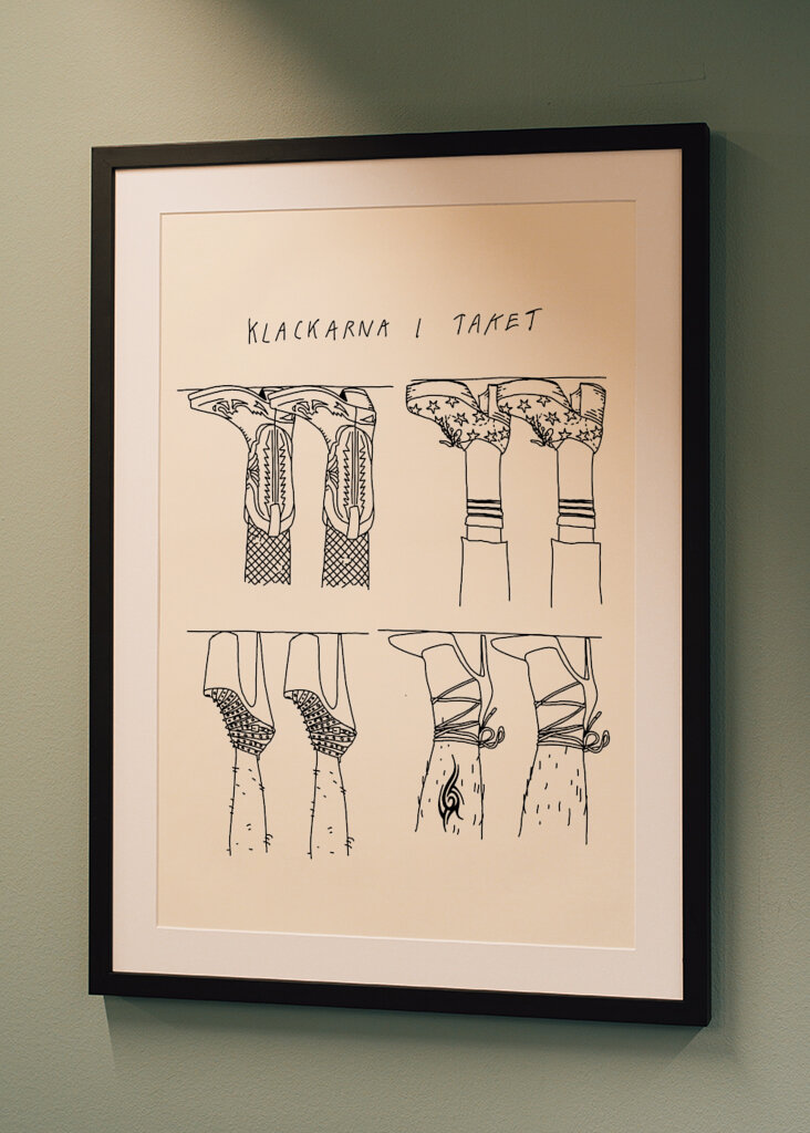 Absätze in der Decke