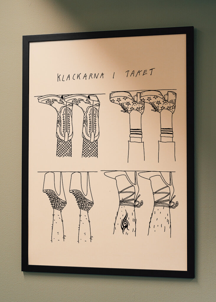 Absätze in der Decke