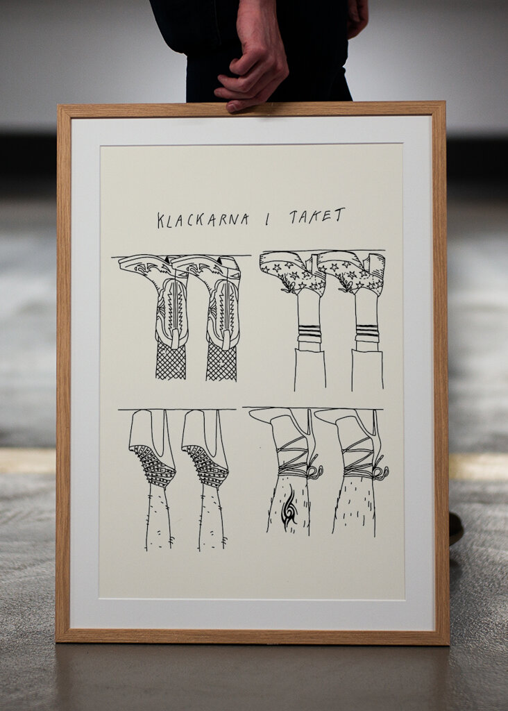 Absätze in der Decke