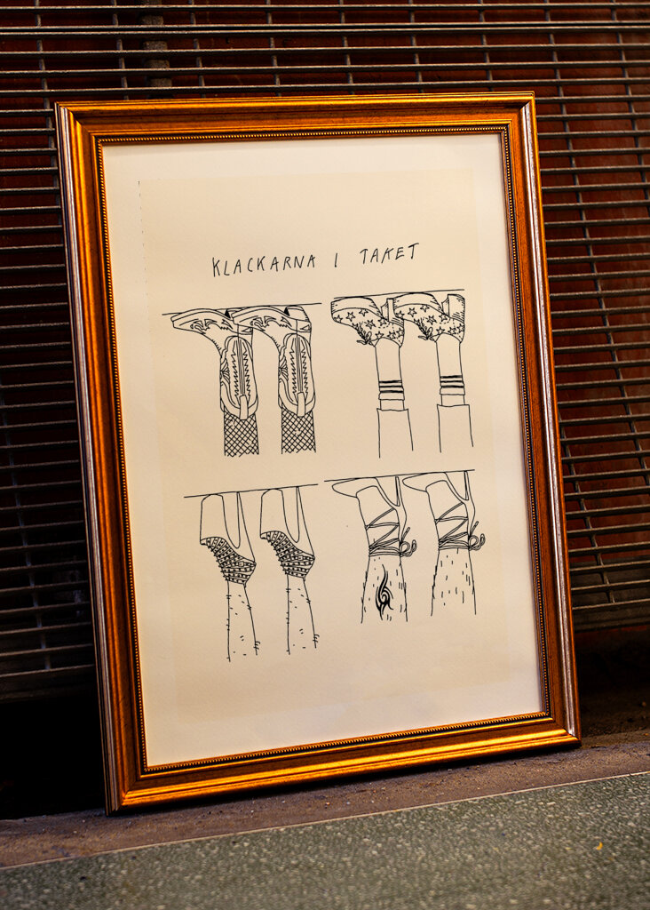 Absätze in der Decke