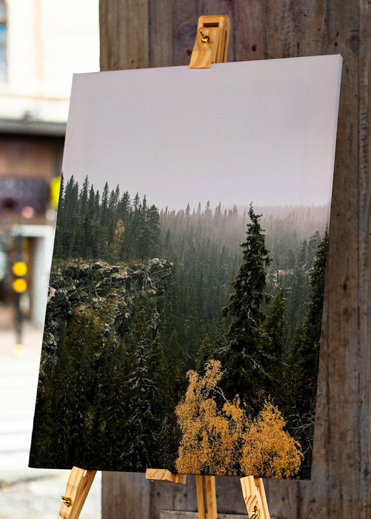 The canyon of Masugnsbyn