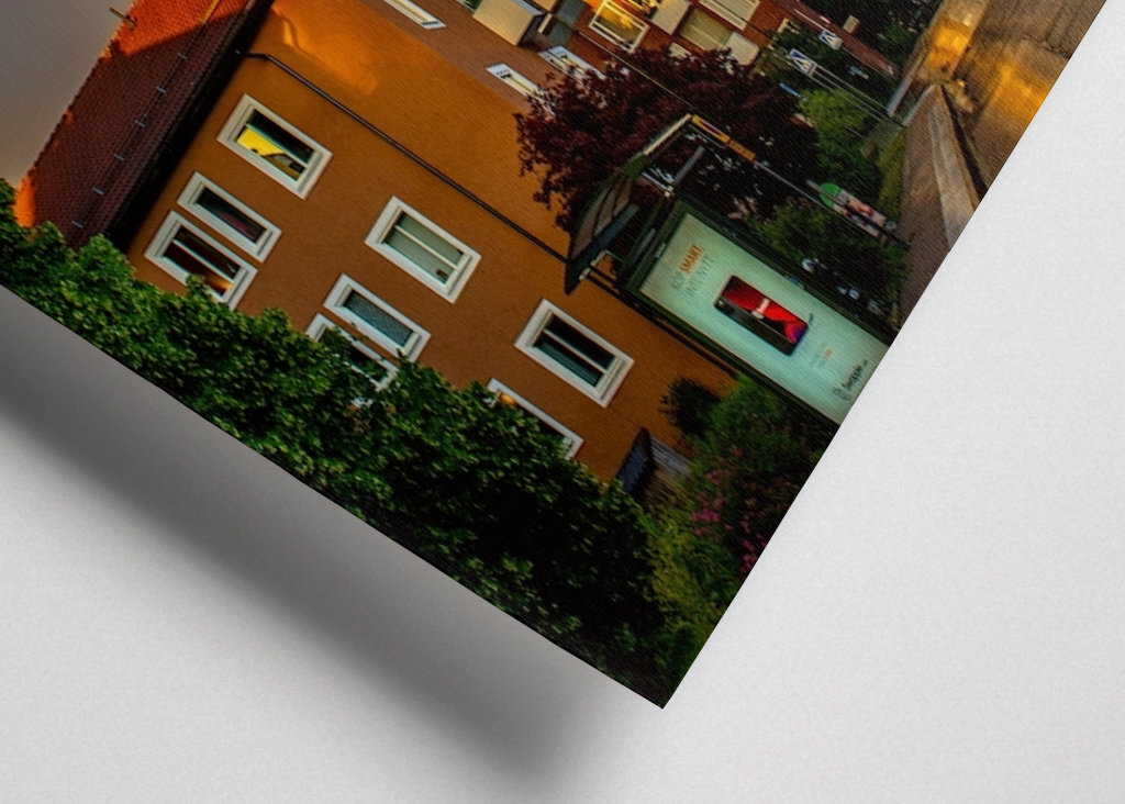 Der Regenbogen und die Schornsteine