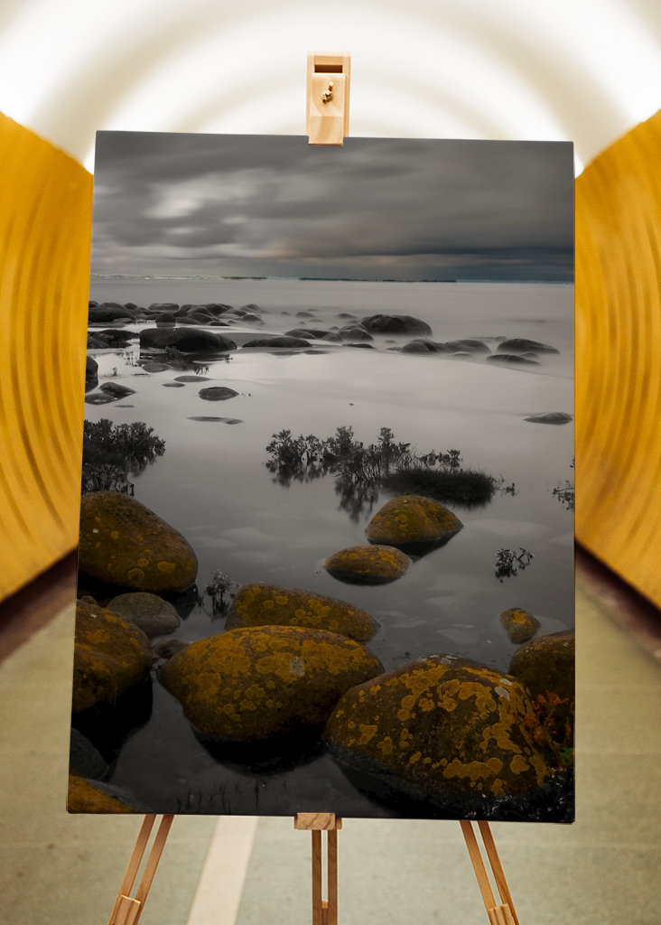 Klipper på stranden